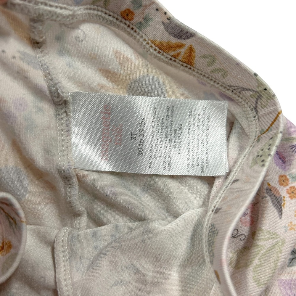 Magnetic Me 3T Girls Pajamas 2 pc Set "Garden of Dreams" Forest Animals Modal - Picture 3 of 6